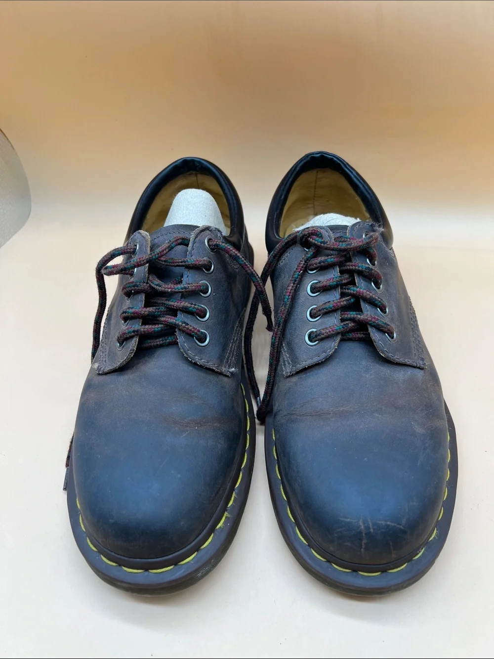 Dr. Martens 11849 Unisex Men’s 9 Women’s 9 Brown Leather Lace Up Oxford 5 Eye